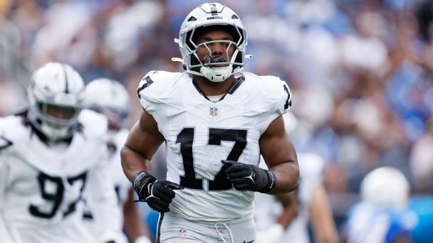 "He's been the glue to our defense," safety Jeremy Chinn told ESPN about Nakobe Dean. — Article image accompanying How has Nakobe Dean reshaped the Raiders' defense? on WagerUp Sports News. "He's been the glue to our defense," safety Jeremy Chinn told ESPN about Nakobe Dean. — Article image accompanying How has Nakobe Dean reshaped the Raiders' defense? on WagerUp Sports News.