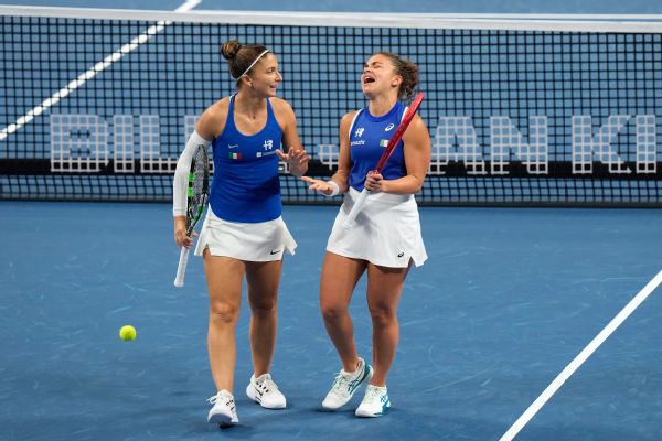 Article image accompanying Italy recovers to beat China, reach Billie Jean King Cup semifinals on WagerUp Sports News. Article image accompanying Italy recovers to beat China, reach Billie Jean King Cup semifinals on WagerUp Sports News.