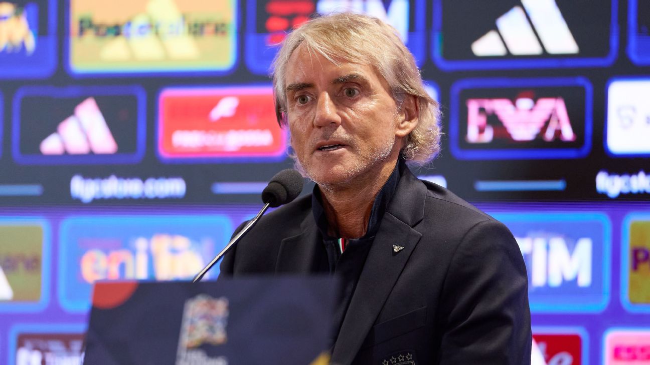 Roberto Mancini is preparing for the first match of his second spell in charge of Italy. — Article image accompanying Roberto Mancini tells Italy to forget about World Cup pain on WagerUp Sports News.