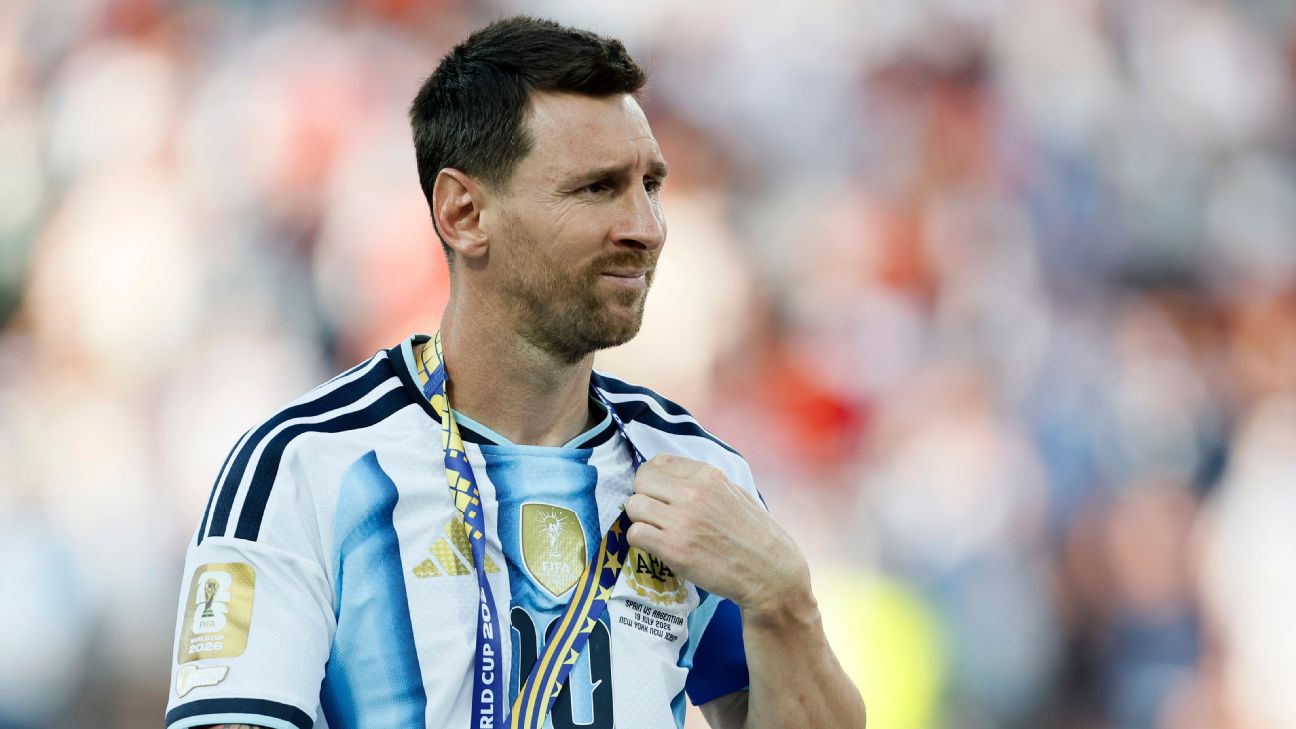 Lionel Messi will bid farewell to the Argentina national team in a friendly against Benin. — Article image accompanying Scaloni: Now is the right time for Messi's Argentina farewell on WagerUp Sports News. Lionel Messi will bid farewell to the Argentina national team in a friendly against Benin. — Article image accompanying Scaloni: Now is the right time for Messi's Argentina farewell on WagerUp Sports News.
