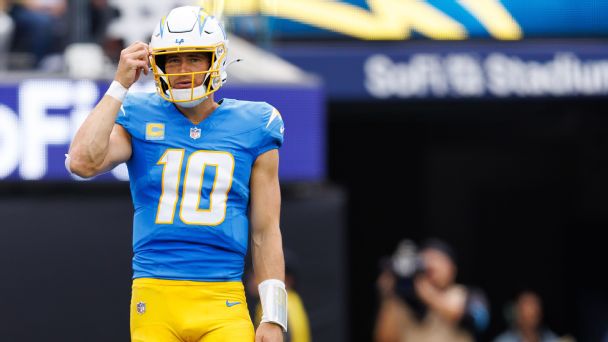 Article image accompanying 'Growing pains': What's going on with the Chargers' offense? on WagerUp Sports News. Article image accompanying 'Growing pains': What's going on with the Chargers' offense? on WagerUp Sports News.
