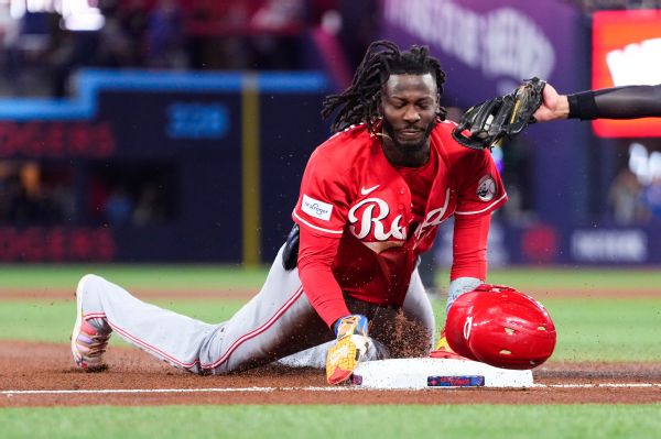Article image accompanying De La Cruz becomes fourth Reds player to join 30-30 club on WagerUp Sports News. Article image accompanying De La Cruz becomes fourth Reds player to join 30-30 club on WagerUp Sports News.