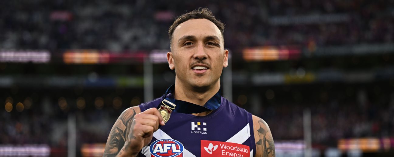 Fremantle star Shai Bolton has become the first player in 21 years to win the Norm Smith Medal in a losing team. — Article image accompanying Surprise Docker wins Norm Smith in losing team on WagerUp Sports News. Fremantle star Shai Bolton has become the first player in 21 years to win the Norm Smith Medal in a losing team. — Article image accompanying Surprise Docker wins Norm Smith in losing team on WagerUp Sports News.