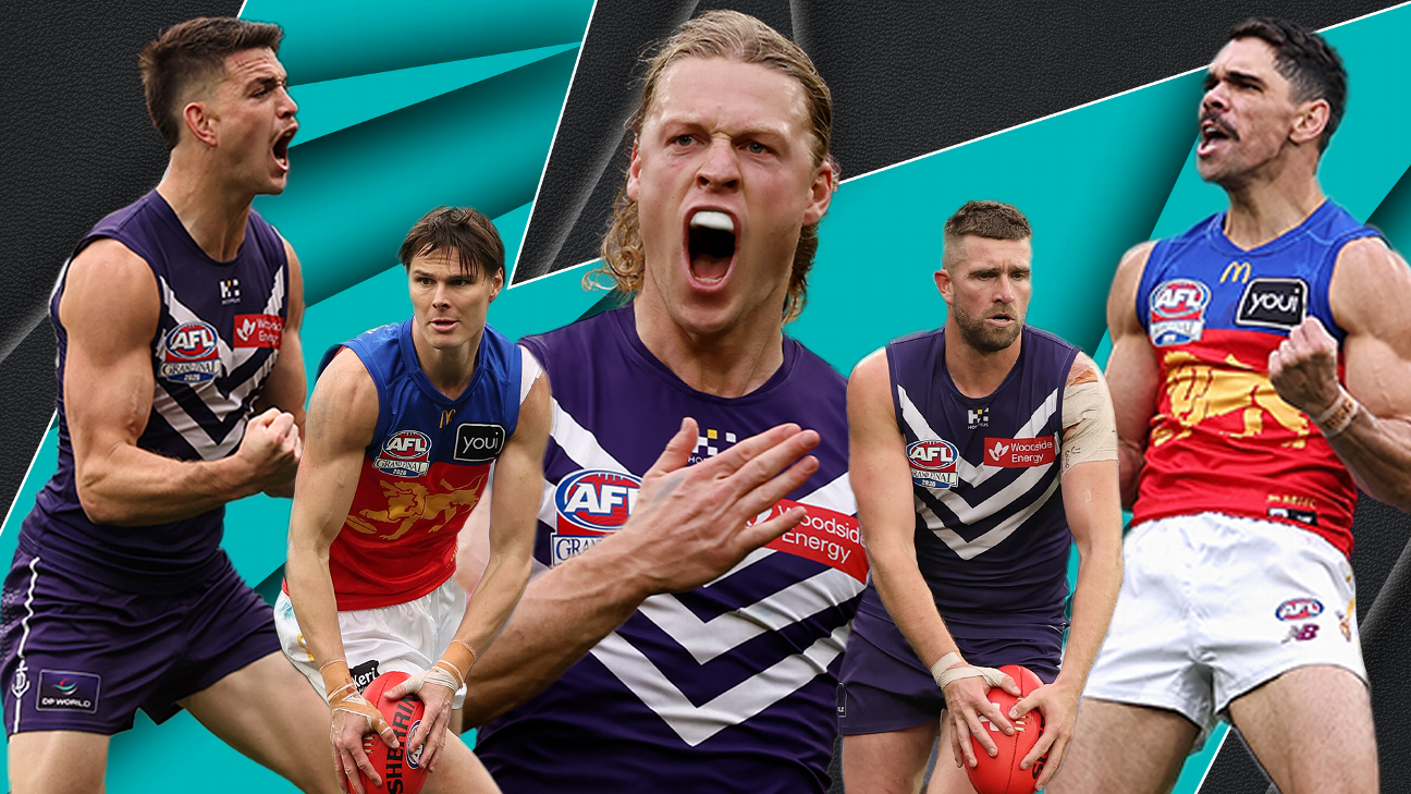 Article image accompanying AFL Grand Final player ratings: Every Fremantle and Brisbane player graded on WagerUp Sports News.