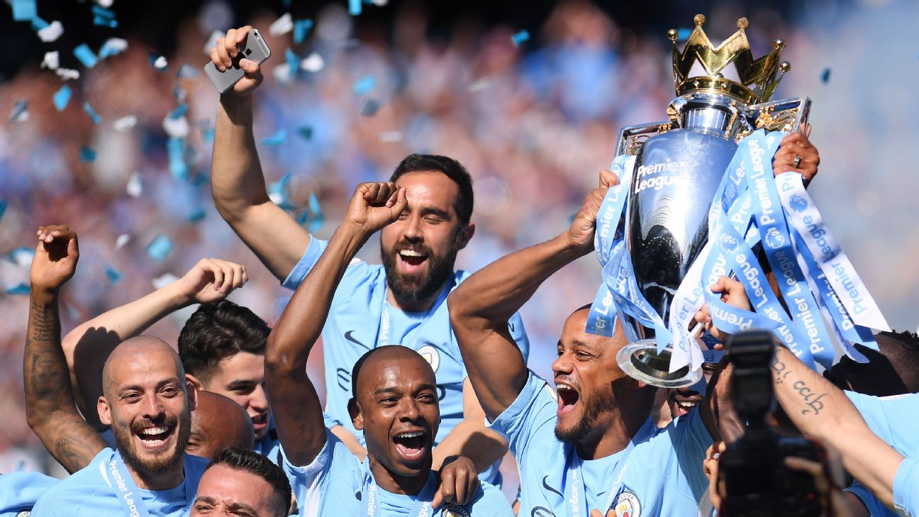 Manchester City won three Premier League titles between 2009 and 2018. — Article image accompanying Man City charges: Premier League clubs seeking legal advice amid expected guilty verdicts - sources on WagerUp Sports News. Manchester City won three Premier League titles between 2009 and 2018. — Article image accompanying Man City charges: Premier League clubs seeking legal advice amid expected guilty verdicts - sources on WagerUp Sports News.