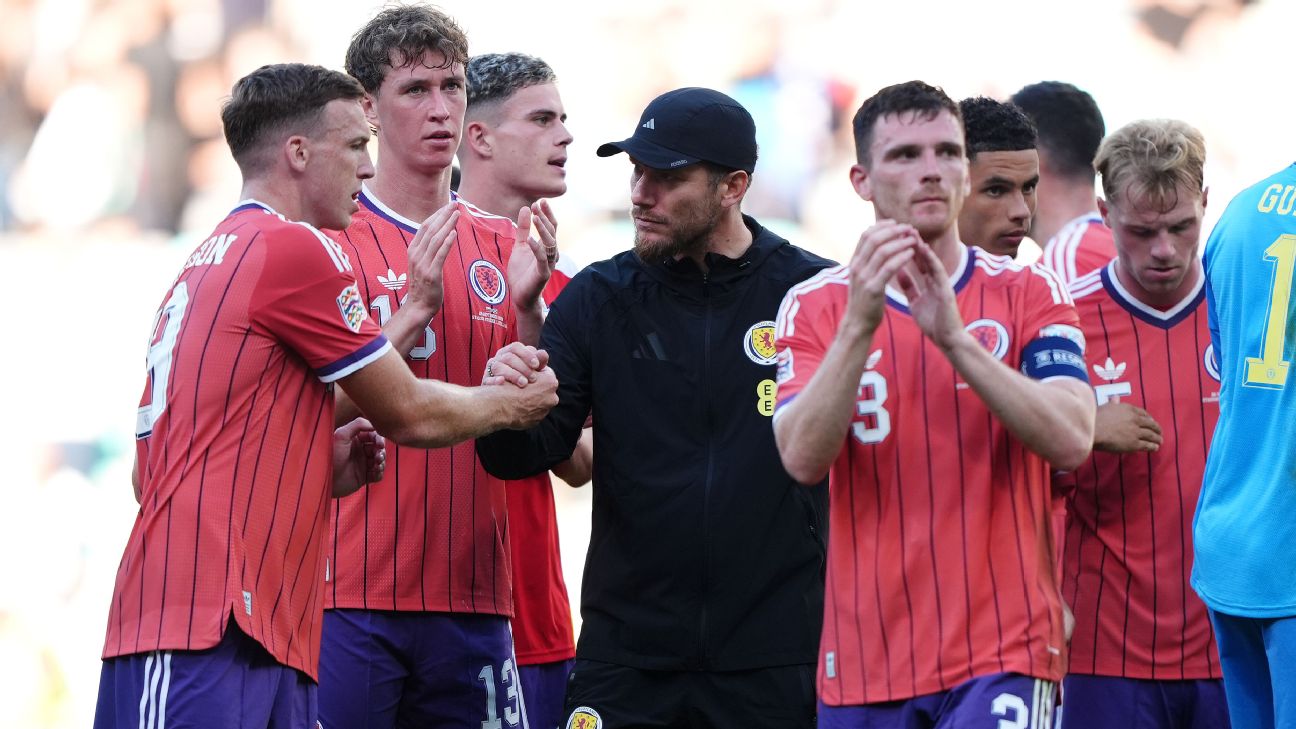 Sébastien Pocognoli began his reign as Scotland head coach with a point. — Article image accompanying Scotland 'had to suffer together' in goalless Nations League draw - Sébastien Pocognoli on WagerUp Sports News. Sébastien Pocognoli began his reign as Scotland head coach with a point. — Article image accompanying Scotland 'had to suffer together' in goalless Nations League draw - Sébastien Pocognoli on WagerUp Sports News.