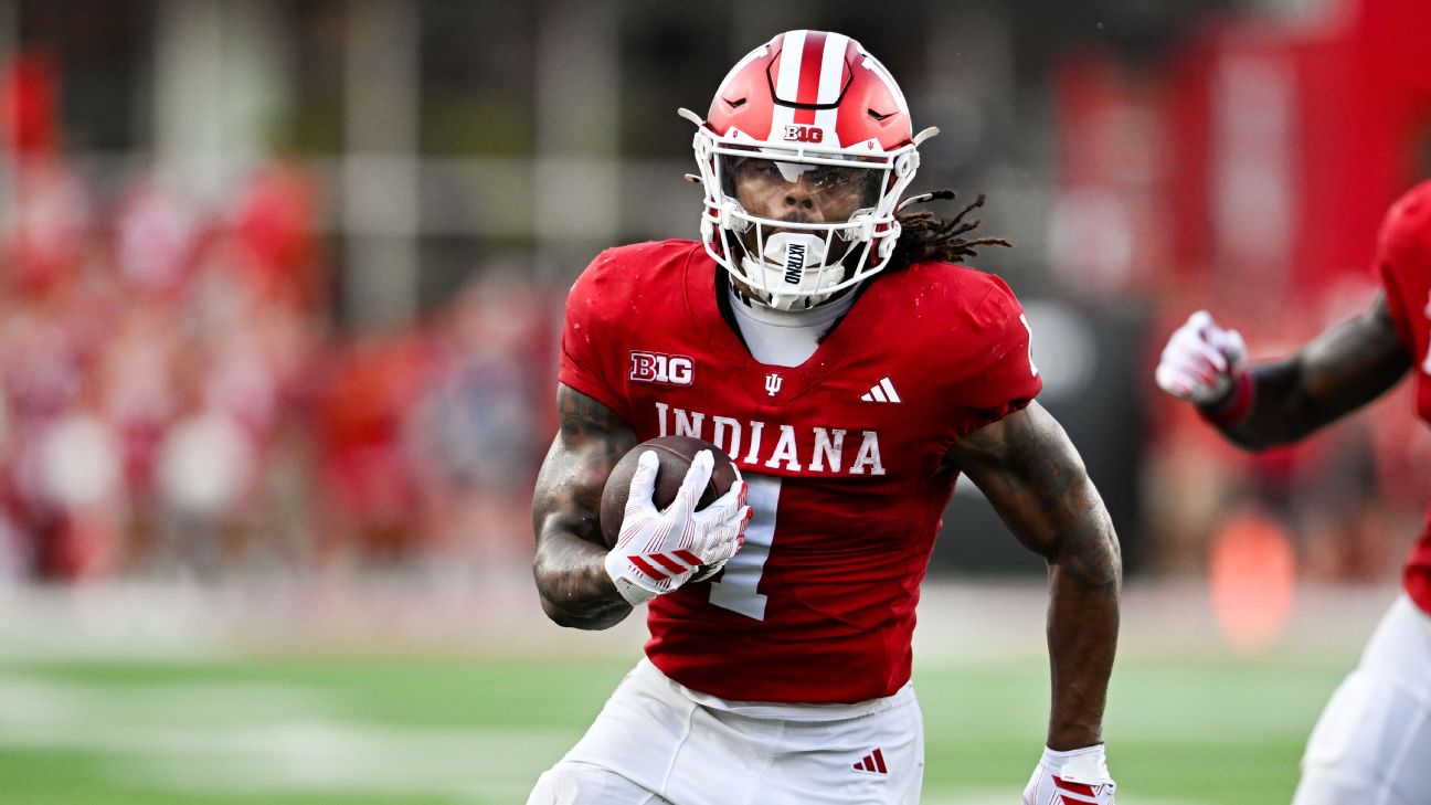 Article image accompanying Sources: Indiana RB Turbo Richard likely avoids serious injury on WagerUp Sports News. Article image accompanying Sources: Indiana RB Turbo Richard likely avoids serious injury on WagerUp Sports News.