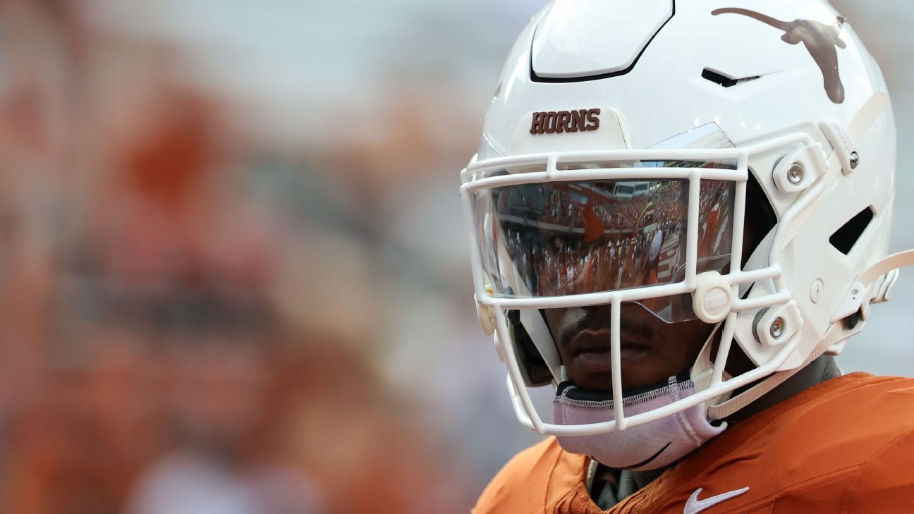 Article image accompanying Texas' Colin Simmons penalized for miming urinating on field on WagerUp Sports News.