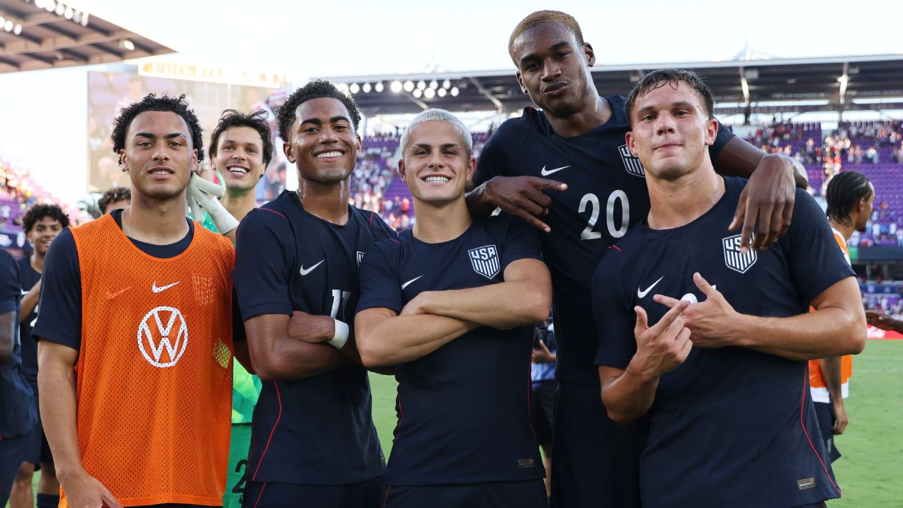 Peyton Miller, Zavier Gozo, Cavan Sullivan, Neil Pierre and Frankie Westfield — Article image accompanying There's a palpable sense of excitement surrounding the USMNT's young guns on WagerUp Sports News. Peyton Miller, Zavier Gozo, Cavan Sullivan, Neil Pierre and Frankie Westfield — Article image accompanying There's a palpable sense of excitement surrounding the USMNT's young guns on WagerUp Sports News.