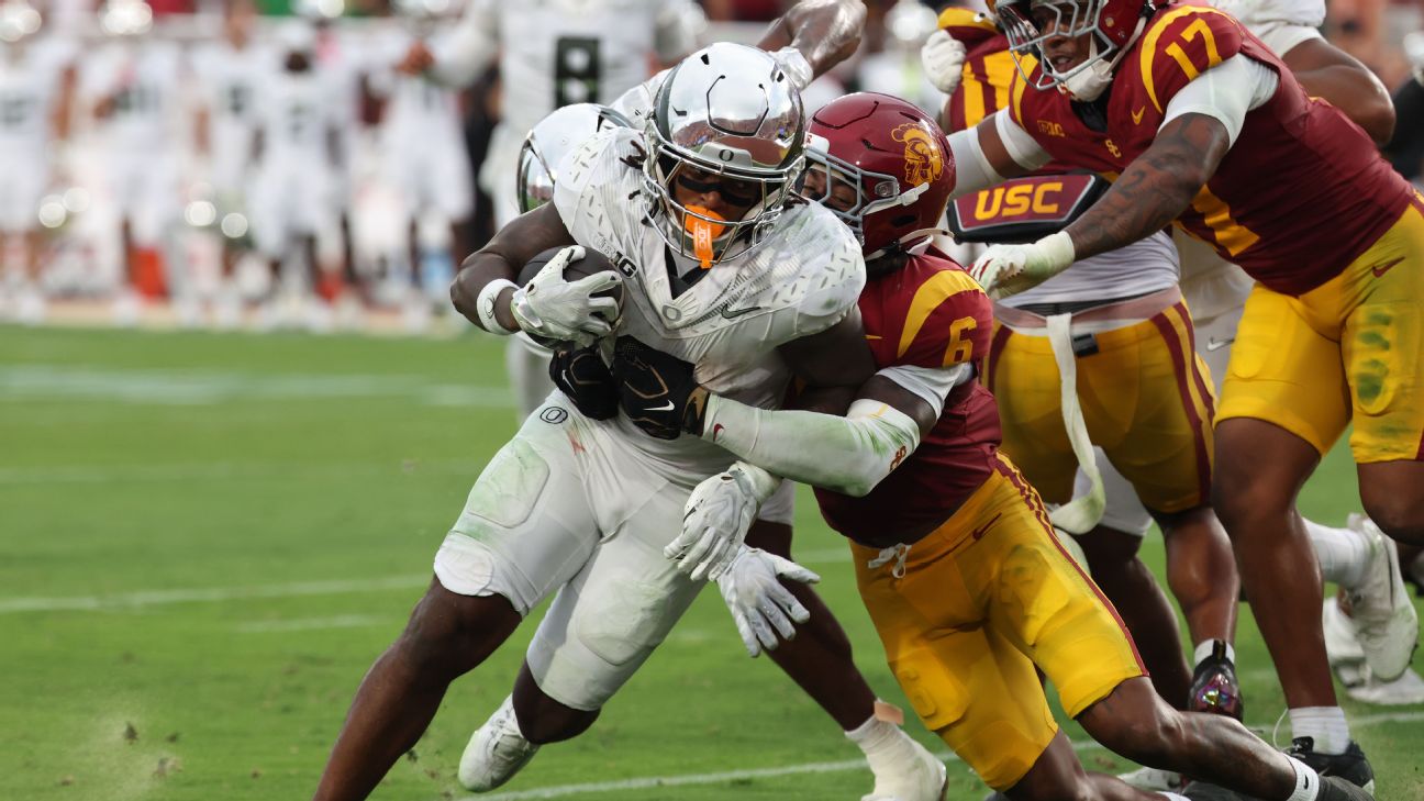 Photo: abc7.com Oregon Defeats USC 41-27 for Fifth Straight Win in Week 4 Showdown