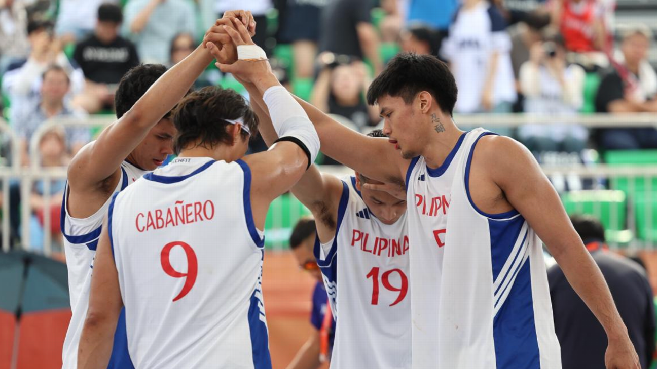 The Philippines 3x3 men's basketball team reach the semifinals of the Asian Games for the first time ever before eventually settling for a fourth-place finish. — Article image accompanying Asian Games: How Gilas Pilipinas found its 3x3 formula on WagerUp Sports News. The Philippines 3x3 men's basketball team reach the semifinals of the Asian Games for the first time ever before eventually settling for a fourth-place finish. — Article image accompanying Asian Games: How Gilas Pilipinas found its 3x3 formula on WagerUp Sports News.