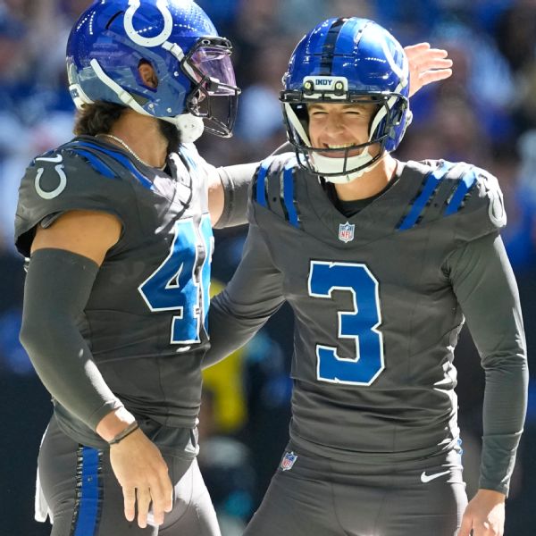 Article image accompanying Injured in warmups, Spencer Shrader rallies Colts with FG on WagerUp Sports News. Article image accompanying Injured in warmups, Spencer Shrader rallies Colts with FG on WagerUp Sports News.
