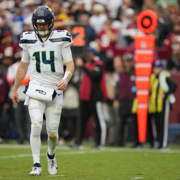 Article image accompanying Sam Darnold laments 'bad decision' in return for Seahawks on WagerUp Sports News. Article image accompanying Sam Darnold laments 'bad decision' in return for Seahawks on WagerUp Sports News.