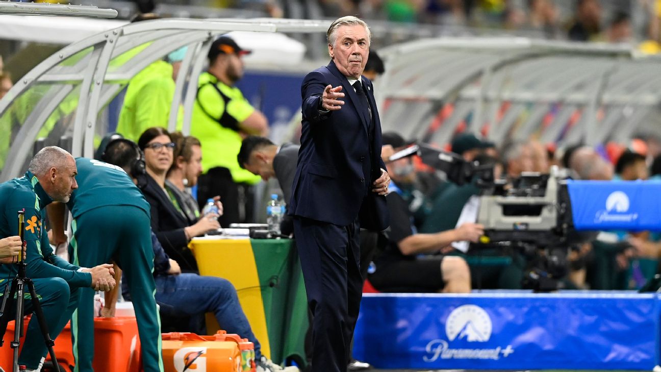 Article image accompanying Carlo Ancelotti: Criticism won't stop me trying to foster new Brazil generation on WagerUp Sports News. Article image accompanying Carlo Ancelotti: Criticism won't stop me trying to foster new Brazil generation on WagerUp Sports News.