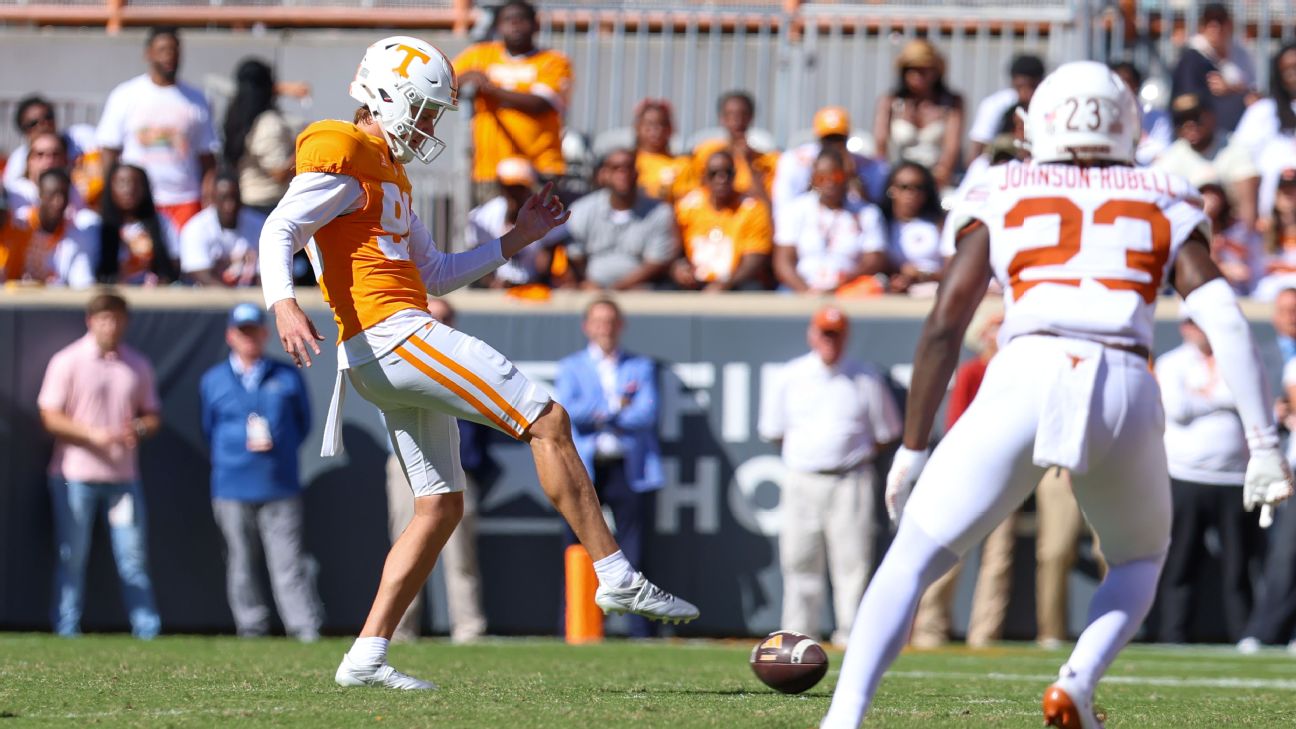 Article image accompanying SEC says Vols' onside kick vs. Texas should have been penalty on WagerUp Sports News. Article image accompanying SEC says Vols' onside kick vs. Texas should have been penalty on WagerUp Sports News.