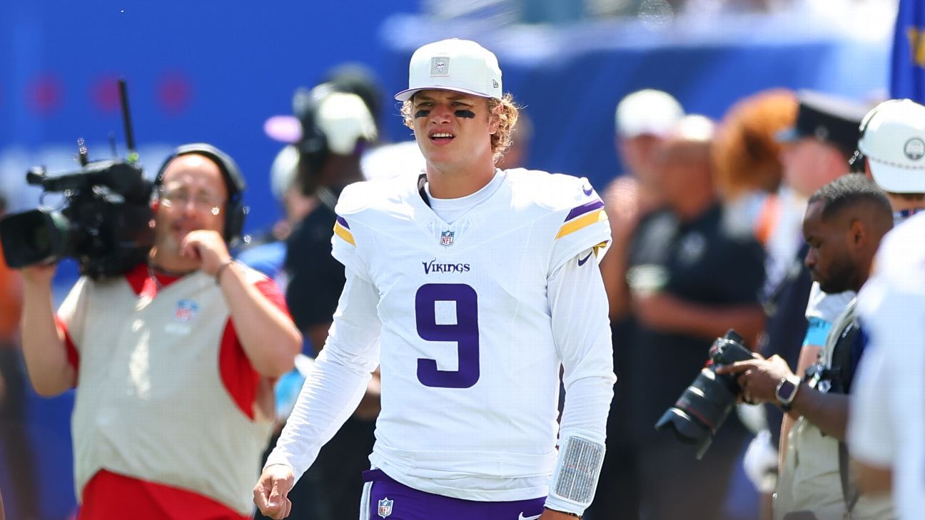 The Minnesota Vikings have traded J.J. McCarthy to the New York Giants. — Article image accompanying Fantasy football buzz: Giants trade for McCarthy, Bucs lose Mayfield for 3 weeks on WagerUp Sports News.