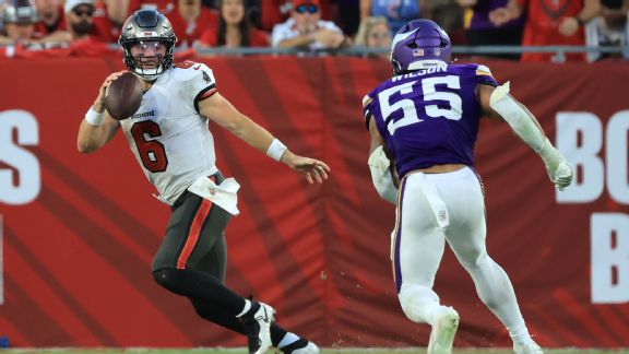 Baker Mayfield's thumb injury may have some fantasy managers scrambling to find a replacement. — Article image accompanying Fantasy football: Live Week 4 free agent pickups advice with ESPN expert on WagerUp Sports News. Baker Mayfield's thumb injury may have some fantasy managers scrambling to find a replacement. — Article image accompanying Fantasy football: Live Week 4 free agent pickups advice with ESPN expert on WagerUp Sports News.