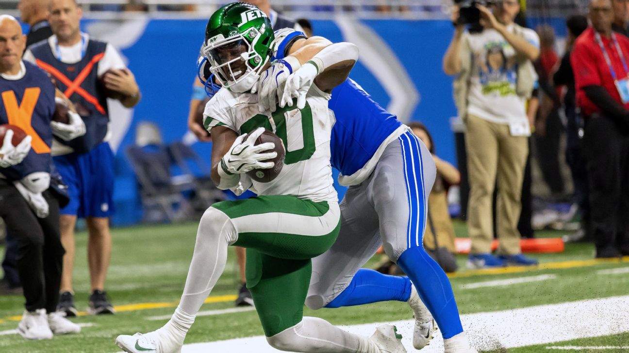 Article image accompanying Sources: Jets RB Breece Hall week-to-week with quad injury on WagerUp Sports News. Article image accompanying Sources: Jets RB Breece Hall week-to-week with quad injury on WagerUp Sports News.