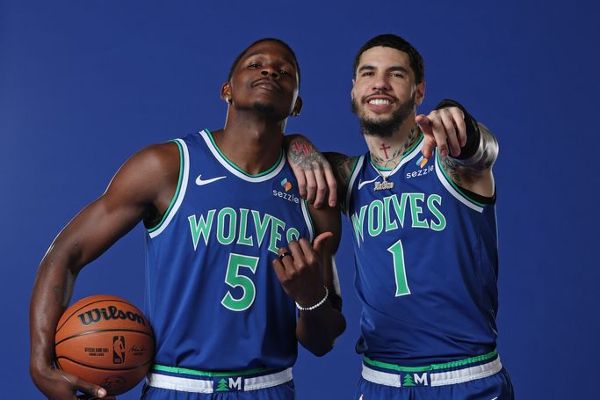 Article image accompanying Anthony Edwards happy to cede PG duties to LaMelo Ball on WagerUp Sports News. Article image accompanying Anthony Edwards happy to cede PG duties to LaMelo Ball on WagerUp Sports News.