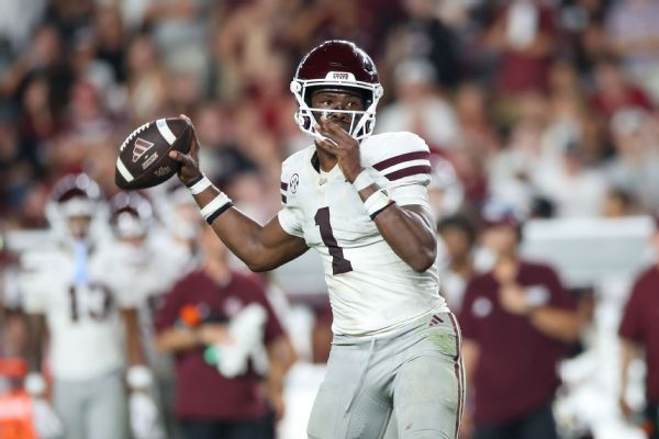 A big day against Alabama would further boost Mississippi State QB Kamario Taylor's Heisman chances. — Article image accompanying Sources: Mississippi State star QB Kamario Taylor's status vs. LSU uncertain on WagerUp Sports News.