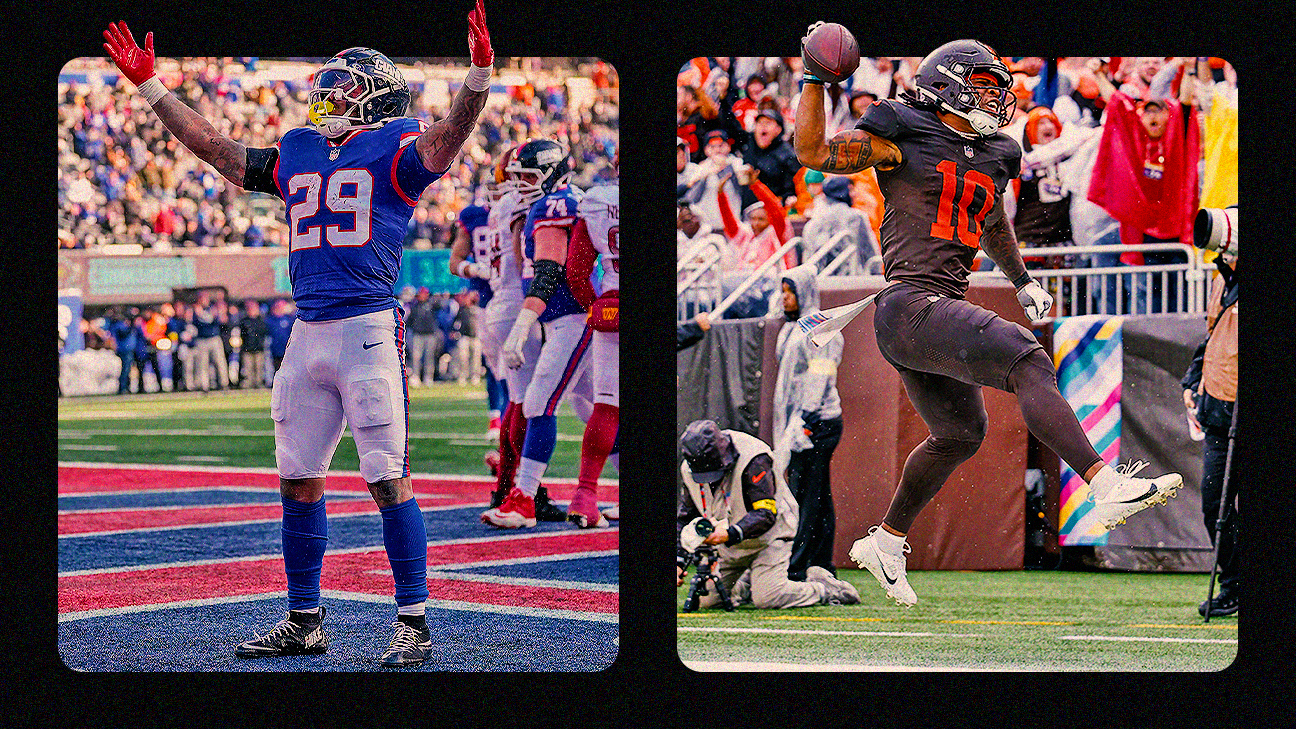 NFL Week 4 uniforms: Browns wearing 'Alpha Dawg' look; Giants go 'Legacy'