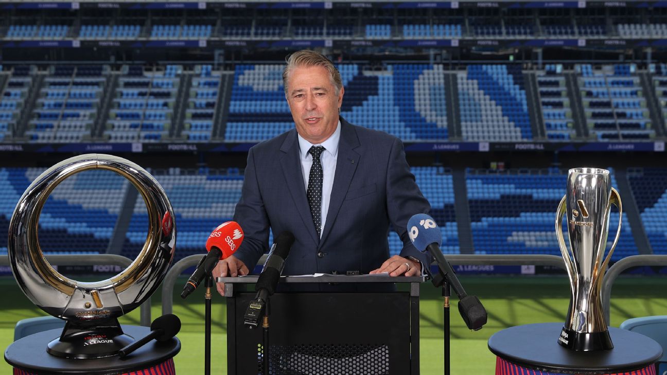 The A-Leagues will "wait and see" how the fallout from Manchester City's financial turmoil will unfold, believing it's too early to raise concern around Melbourne City. — Article image accompanying A-Leagues 'wait and see' amid Manchester City turmoil on WagerUp Sports News.