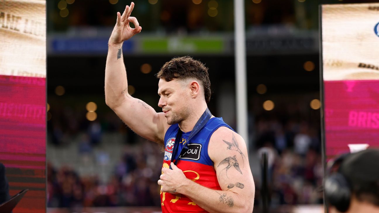 Lachie Neale leaves the Lions as a three-time premiership player. — Article image accompanying AFL veteran's move from Lions to Magpies confirmed on WagerUp Sports News. Lachie Neale leaves the Lions as a three-time premiership player. — Article image accompanying AFL veteran's move from Lions to Magpies confirmed on WagerUp Sports News.