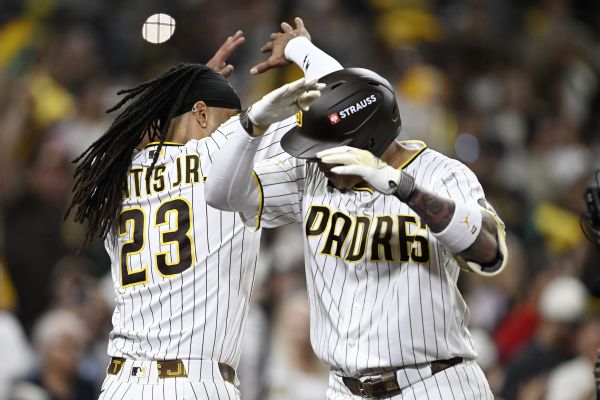 Article image accompanying Padres pummel Cubs behind Tatis' leadoff blast, King's gem in Game 1 on WagerUp Sports News. Article image accompanying Padres pummel Cubs behind Tatis' leadoff blast, King's gem in Game 1 on WagerUp Sports News.