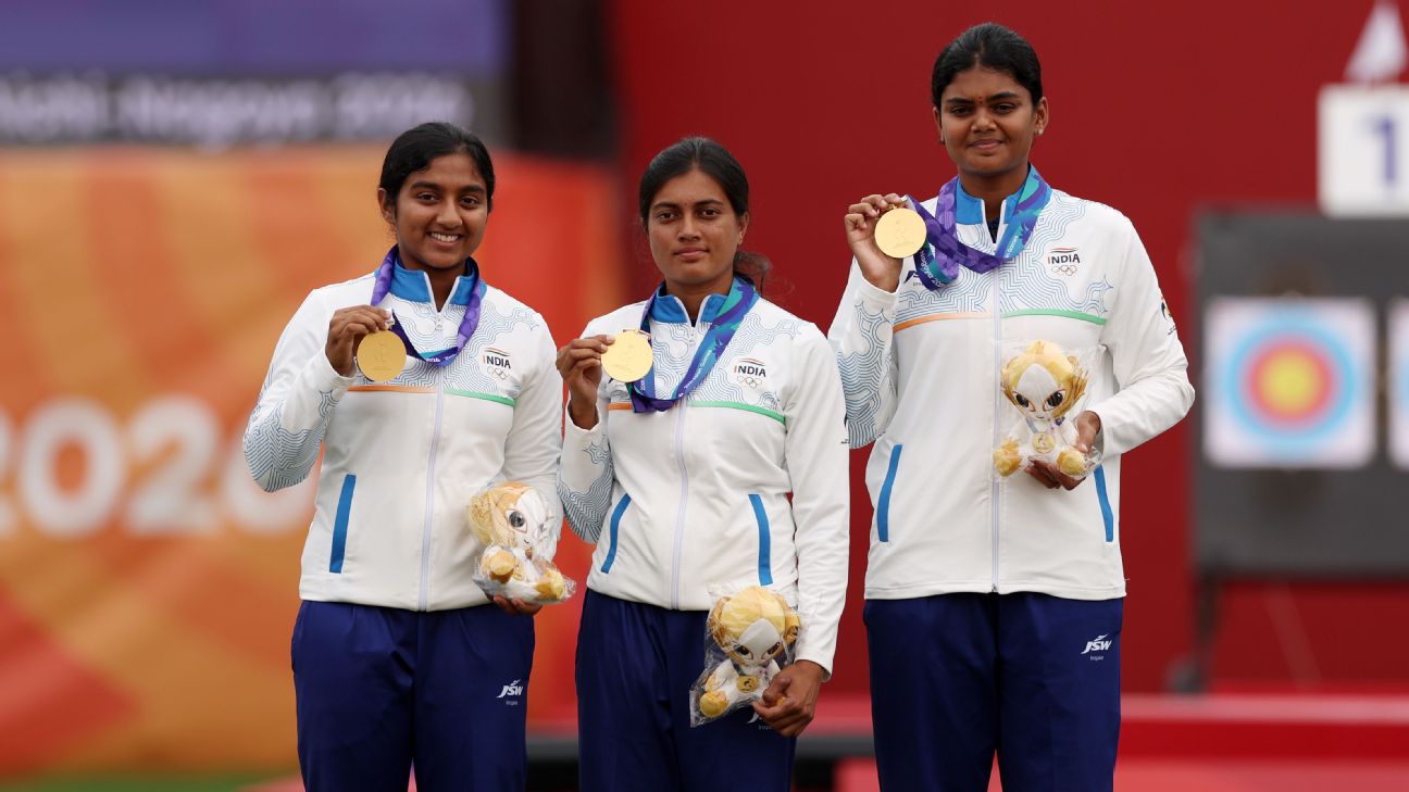 espn.com - Sunaadh Sagar - Asian Games 2026: India's compound archers live up to billing, usher in gold rush