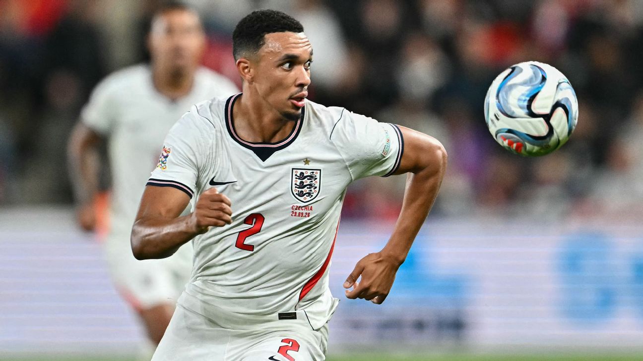 Article image accompanying Trent Alexander Arnold shows Thomas Tuchel what England have missed -- but has he done enough? on WagerUp Sports News.