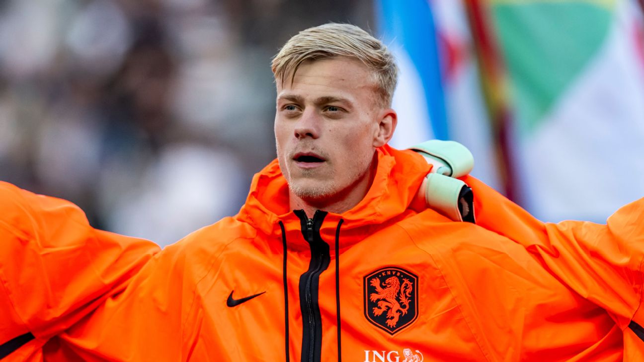 Article image accompanying Jan Paul van Hecke returns to Tottenham after suffering foot injury with Netherlands on WagerUp Sports News. Article image accompanying Jan Paul van Hecke returns to Tottenham after suffering foot injury with Netherlands on WagerUp Sports News.