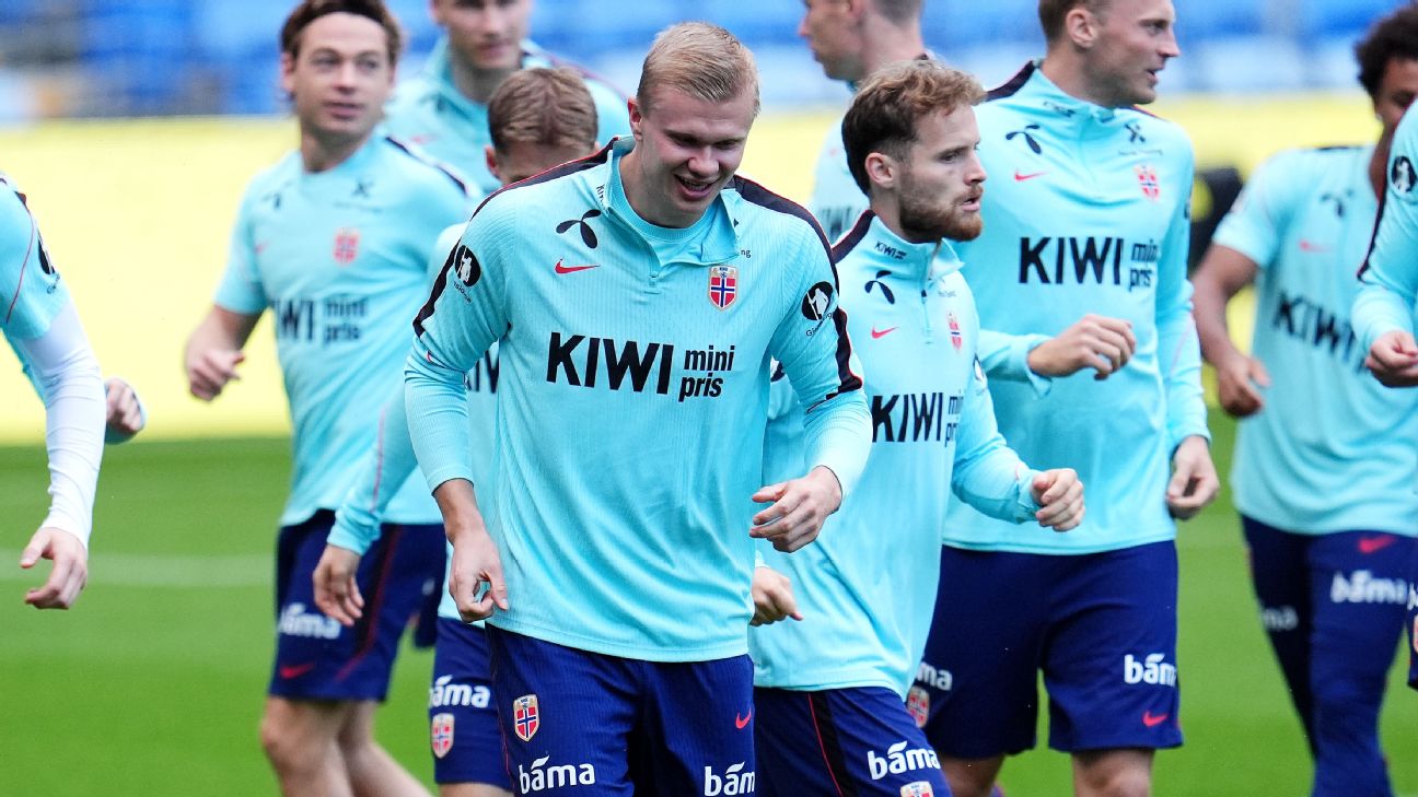 Norway's Erling Haaland is said to have been unimpacted by the news surrounding Manchester City. — Article image accompanying Erling Haaland unaffected by Man City guilty verdict, says Norway teammate on WagerUp Sports News. Norway's Erling Haaland is said to have been unimpacted by the news surrounding Manchester City. — Article image accompanying Erling Haaland unaffected by Man City guilty verdict, says Norway teammate on WagerUp Sports News.