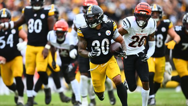 Fantasy football buzz: Jaylen Warren in for heavy workload, 10 trends to know before you set your lineup