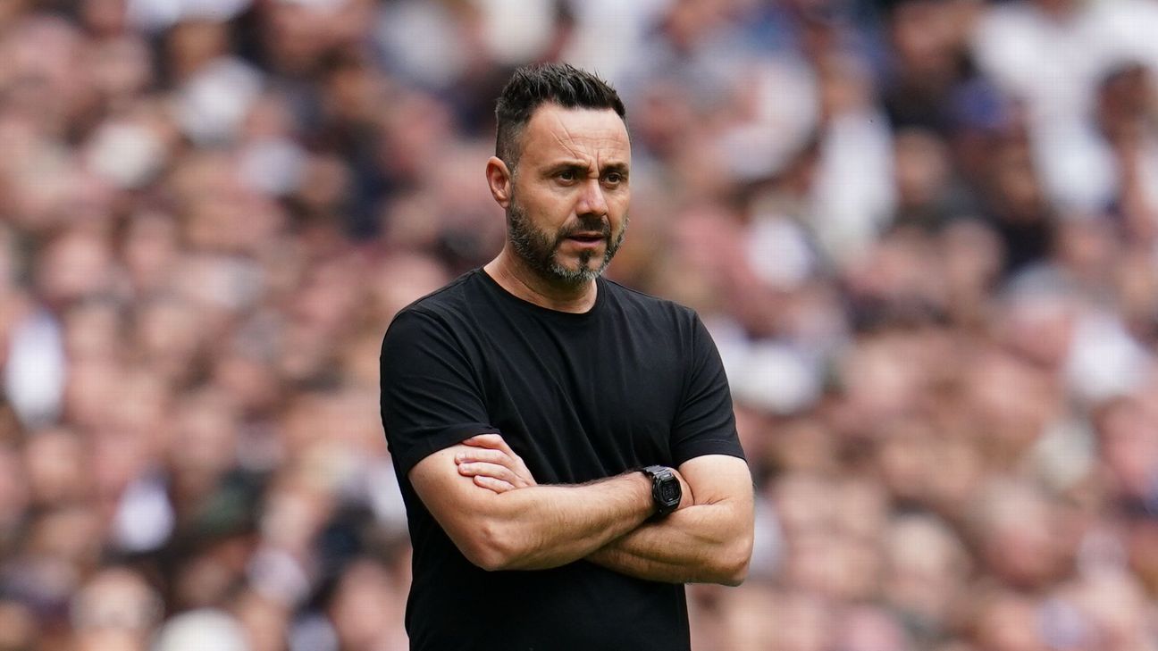 Article image accompanying Roberto De Zerbi receives backing of Tottenham's chief executive on WagerUp Sports News. Article image accompanying Roberto De Zerbi receives backing of Tottenham's chief executive on WagerUp Sports News.