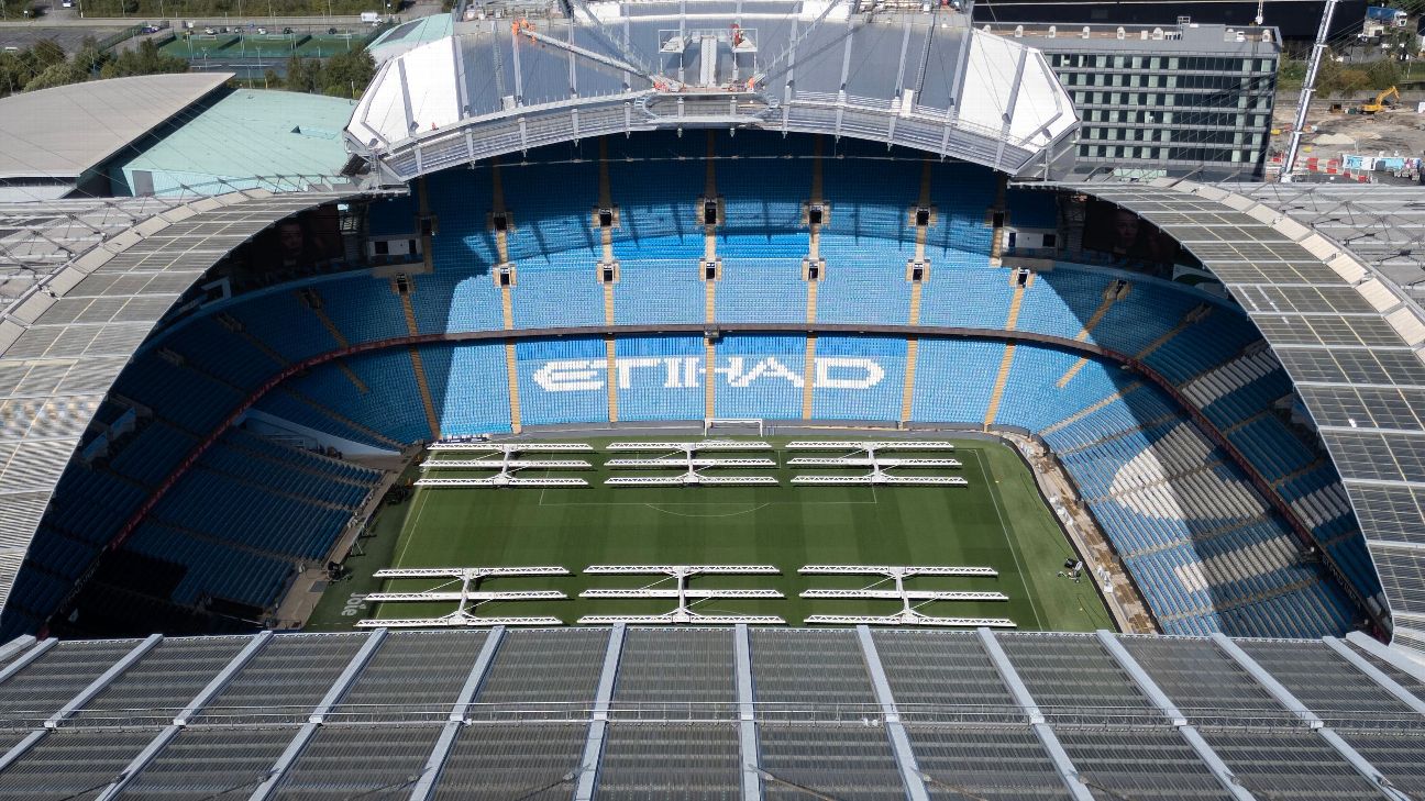 Article image accompanying Man City sponsor Etihad Airways considers legal action against Premier League on WagerUp Sports News.