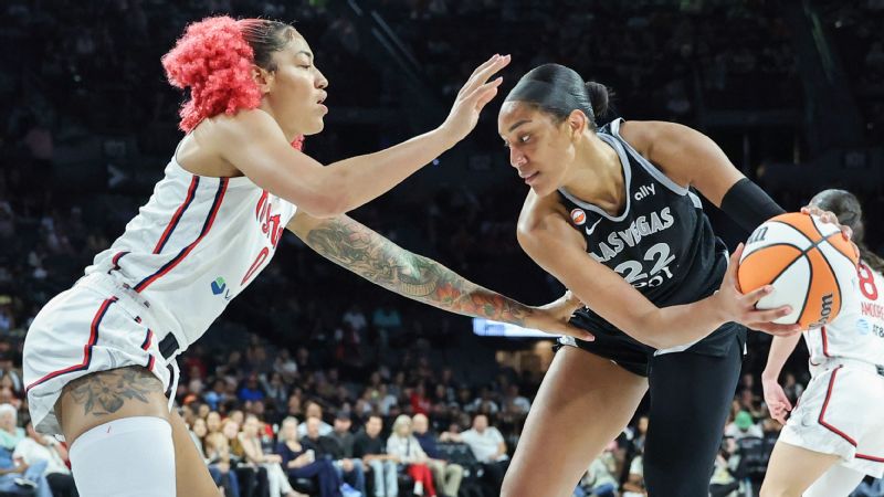 Wilson's march to her fifth MVP included a 38-point game against Shakira Austin and the Mystics in July.
