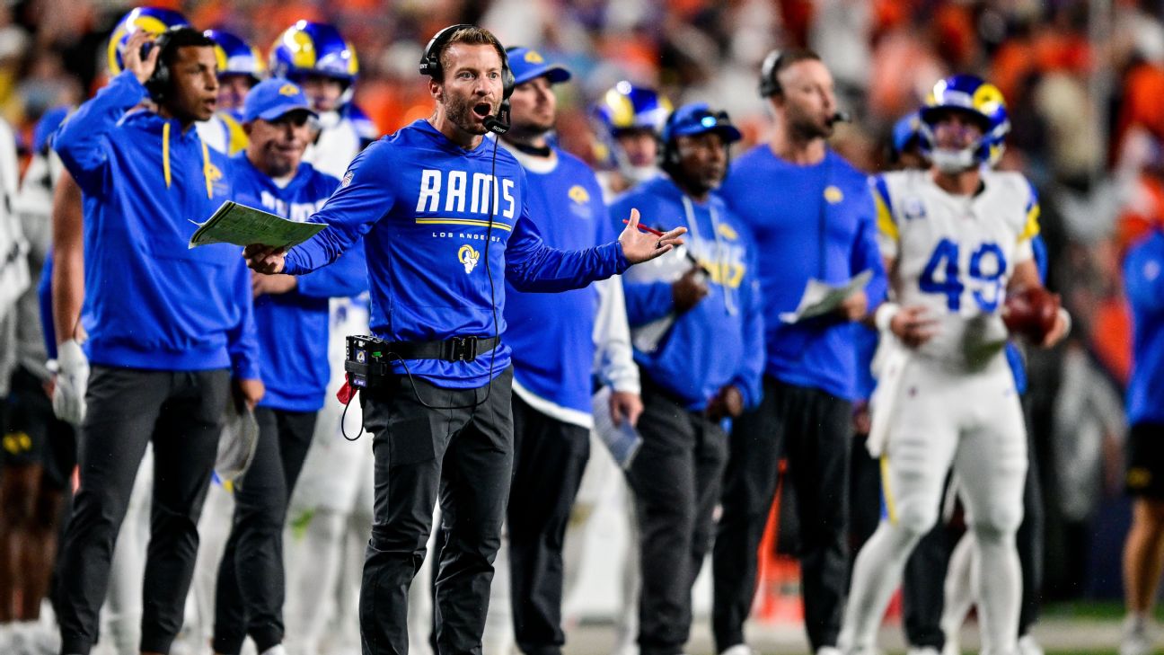 Sean McVay has been on both sides of controversial pass interference calls, including one that cost the Rams their Week 3 game against the Broncos. — Article image accompanying Make pass interference reviewable? 17 NFL coaches are split on WagerUp Sports News. Sean McVay has been on both sides of controversial pass interference calls, including one that cost the Rams their Week 3 game against the Broncos. — Article image accompanying Make pass interference reviewable? 17 NFL coaches are split on WagerUp Sports News.