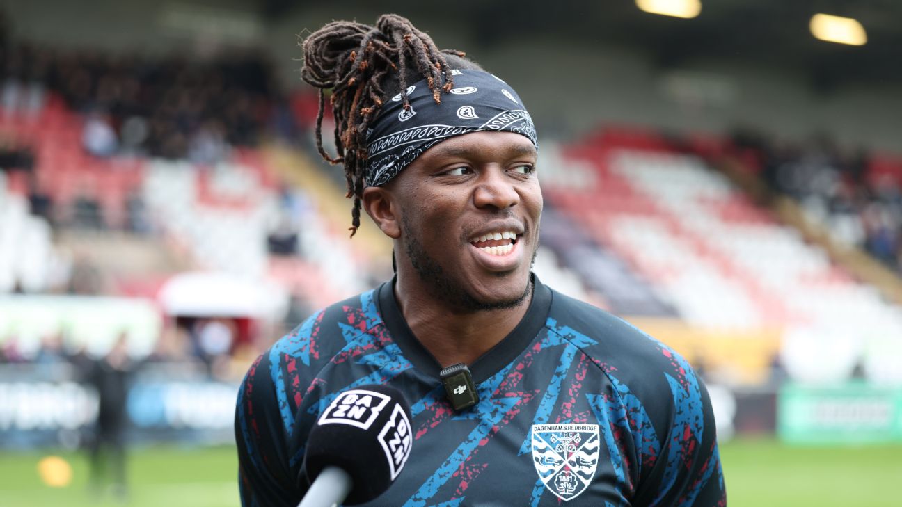 Article image accompanying KSI will get special memories to cherish forever at Dagenham - Barry Hearn on WagerUp Sports News. Article image accompanying KSI will get special memories to cherish forever at Dagenham - Barry Hearn on WagerUp Sports News.