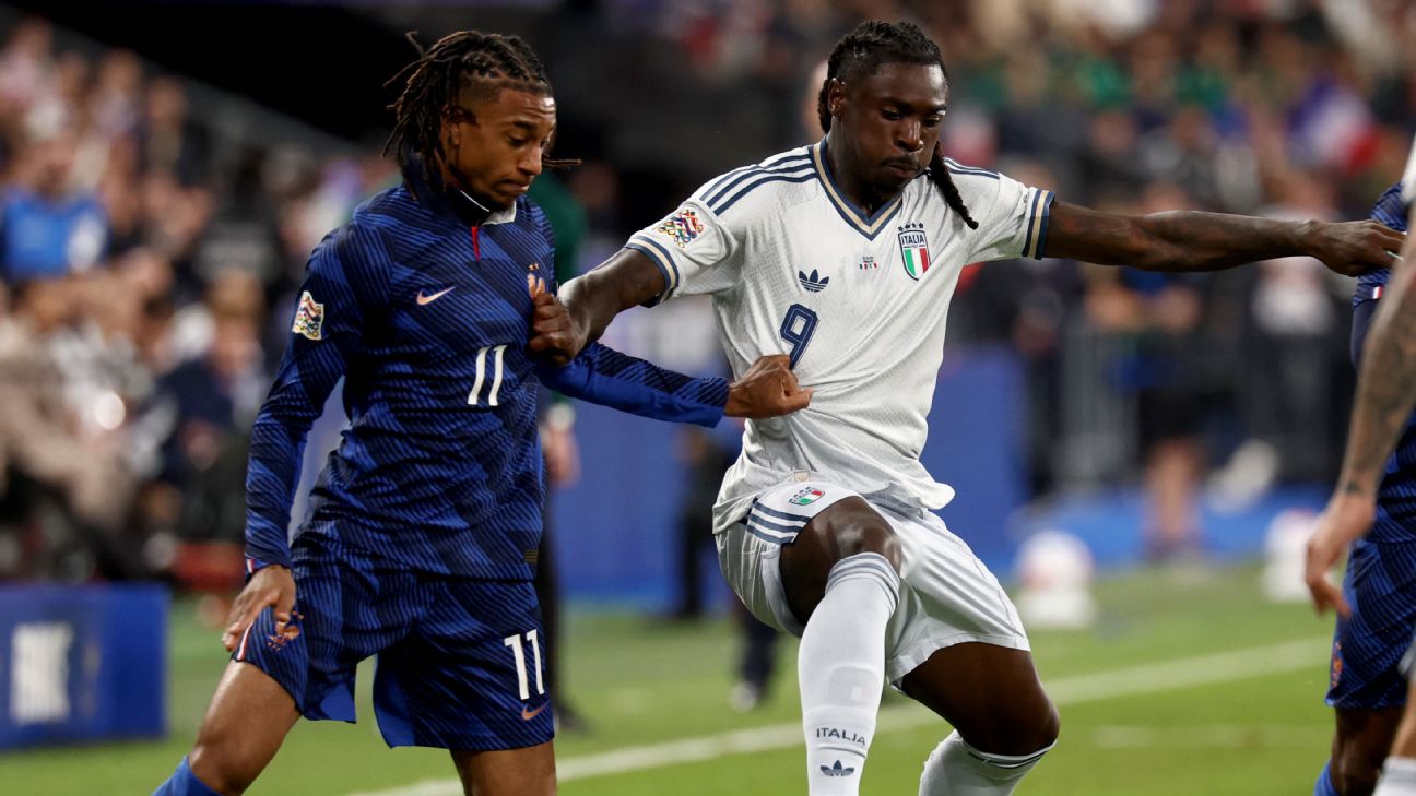 Article image accompanying France vs Italy LIVE: Updates from Nations League clash as Zinedine Zidane and Roberto Mancini square off on WagerUp Sports News. Article image accompanying France vs Italy LIVE: Updates from Nations League clash as Zinedine Zidane and Roberto Mancini square off on WagerUp Sports News.