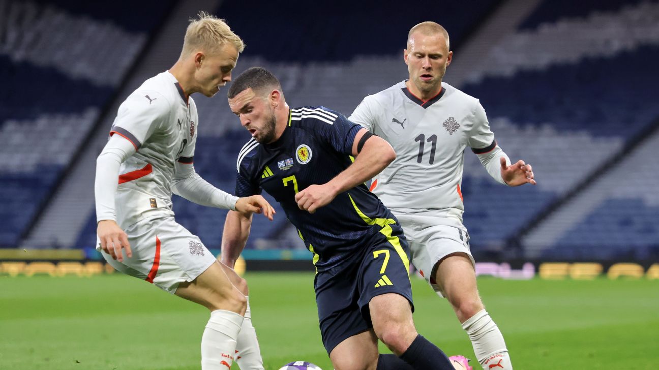 Article image accompanying John McGinn learning how to cope with criticism of sub-par Scotland performances on WagerUp Sports News. Article image accompanying John McGinn learning how to cope with criticism of sub-par Scotland performances on WagerUp Sports News.