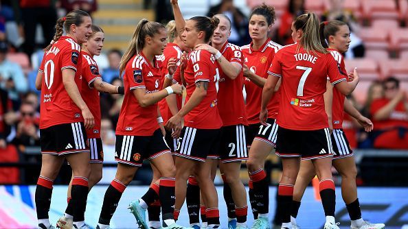 Man United picked up their second win in the WSL. — Article image accompanying Man United celebrate 250th game with WSL win over Liverpool on WagerUp Sports News.