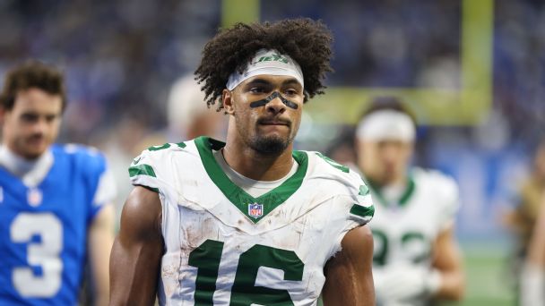 The New York Jets selected Kenyon Sadiq with their second of three first-round picks in April. — Article image accompanying Jets rookie Kenyon Sadiq has been a necessity instead of a 'luxury' draft pick on WagerUp Sports News. The New York Jets selected Kenyon Sadiq with their second of three first-round picks in April. — Article image accompanying Jets rookie Kenyon Sadiq has been a necessity instead of a 'luxury' draft pick on WagerUp Sports News.
