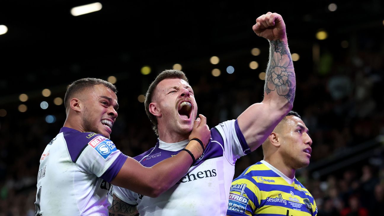 Article image accompanying Super League Grand Final: Wakefield thrash Warrington for first title on WagerUp Sports News. Article image accompanying Super League Grand Final: Wakefield thrash Warrington for first title on WagerUp Sports News.