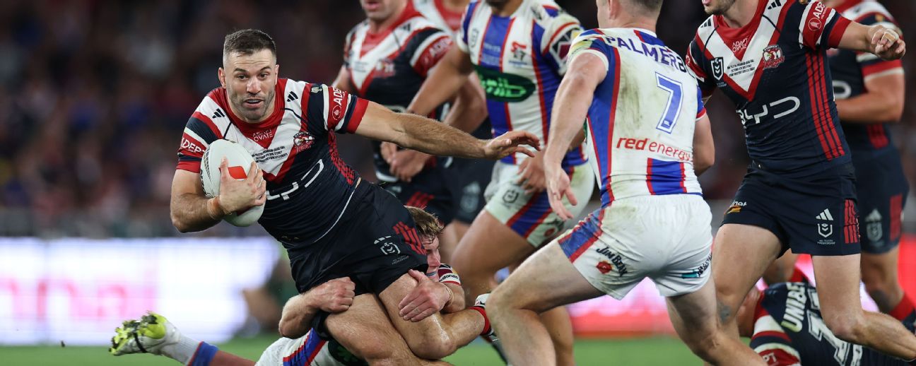 James Tedesco was a worthy winner of the Clive Churchill Medal as the best player in the 2026 NRL Grand Final — Article image accompanying NRL Grand Final: Tedesco breaks record, wins Clive Churchill Medal on WagerUp Sports News.