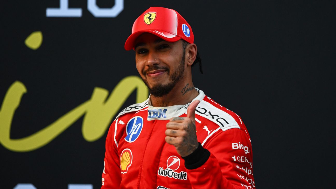 Article image accompanying Lewis Hamilton: No plans to visit casino with Ferrari strategists after slick tyre gamble on WagerUp Sports News.