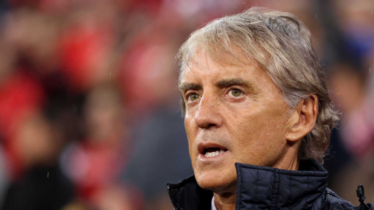 Article image accompanying Italy head coach Roberto Mancini: 'Too much anxiety around the team' on WagerUp Sports News.