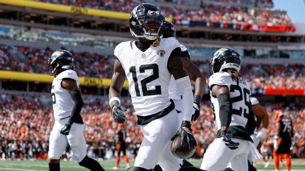 Article image accompanying Tracking Jaguars CB/WR Travis Hunter's 2026 season: How did he do vs. Bengals? on WagerUp Sports News.