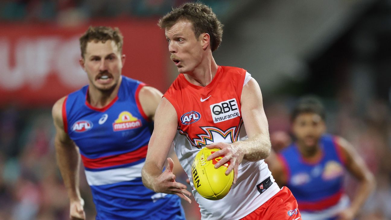 Nick Blakey could exit the Swans this offseason. — Article image accompanying 'Understanding': Swans dismiss talk of rift with Nick Blakey on WagerUp Sports News. Nick Blakey could exit the Swans this offseason. — Article image accompanying 'Understanding': Swans dismiss talk of rift with Nick Blakey on WagerUp Sports News.
