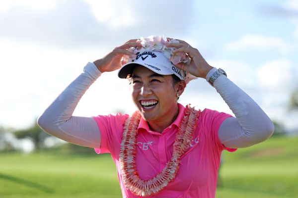 Article image accompanying Jeeno Thitikul wins in Hawaii for her 4th LPGA Tour victory of the season on WagerUp Sports News. Article image accompanying Jeeno Thitikul wins in Hawaii for her 4th LPGA Tour victory of the season on WagerUp Sports News.