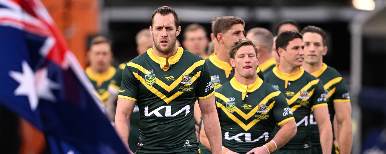 Isaah Yeo will captain Australia at the Rugby League World Cup after delaying pectoral surgery — Article image accompanying Rugby League World Cup squads: Kangaroos, Kiwis and more as they're announced on WagerUp Sports News. Isaah Yeo will captain Australia at the Rugby League World Cup after delaying pectoral surgery — Article image accompanying Rugby League World Cup squads: Kangaroos, Kiwis and more as they're announced on WagerUp Sports News.